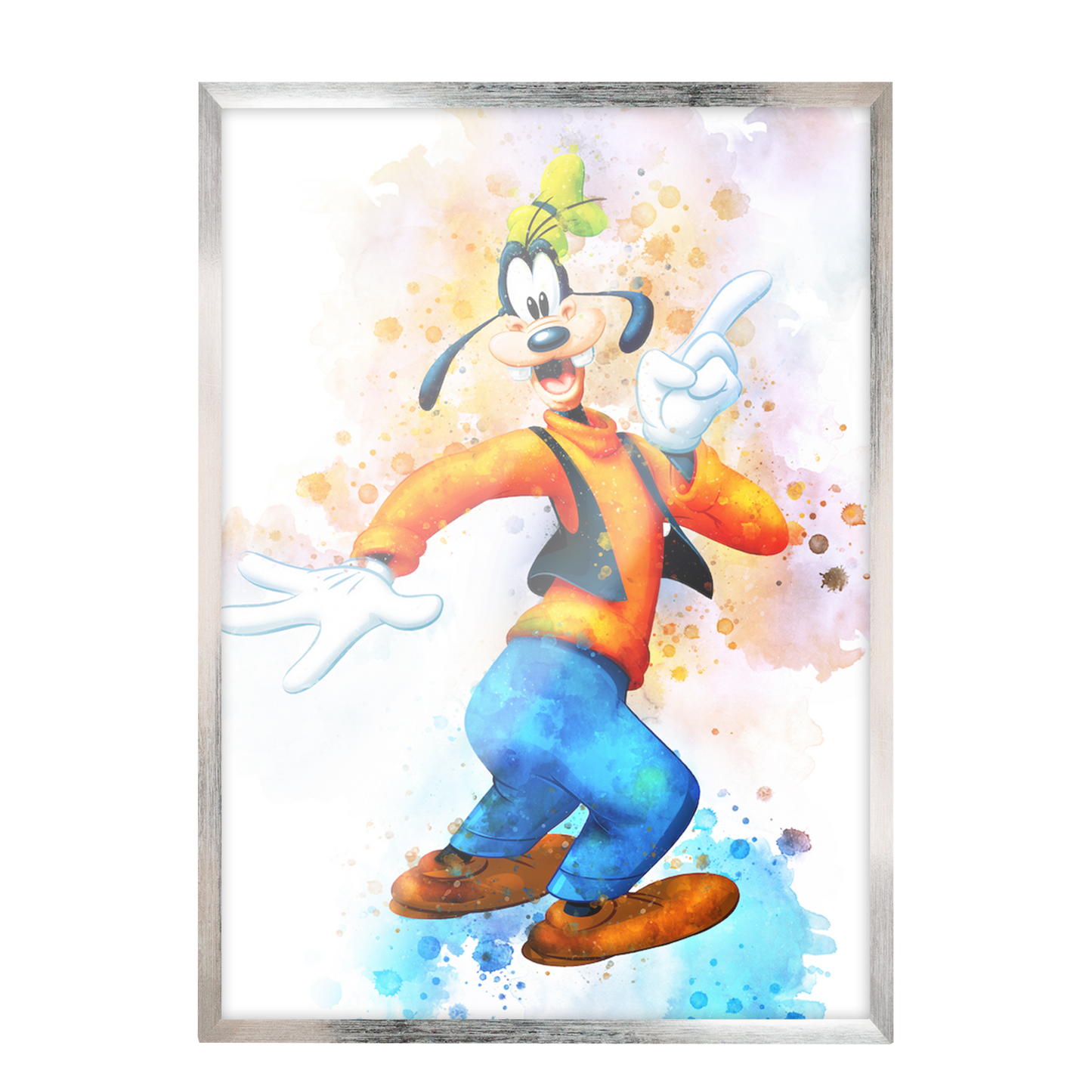 DISNEY Goofy Acuarelas Mickey Mouse 67