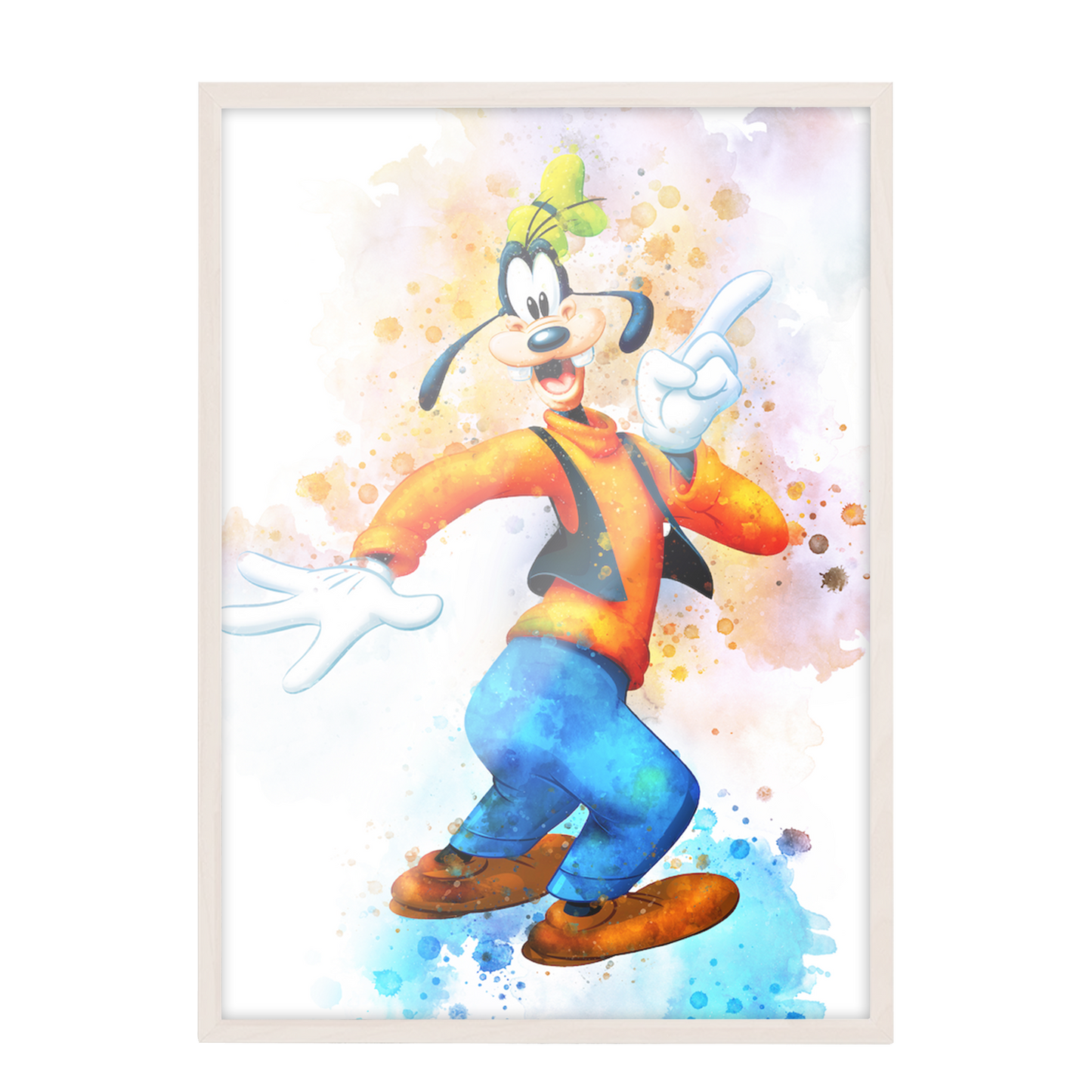 DISNEY Goofy Acuarelas Mickey Mouse 67