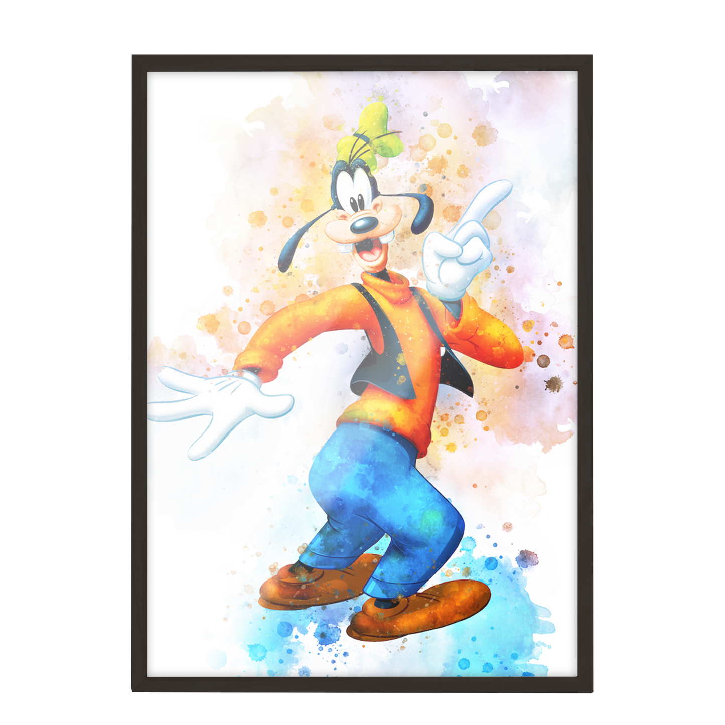 DISNEY Goofy Acuarelas Mickey Mouse 67
