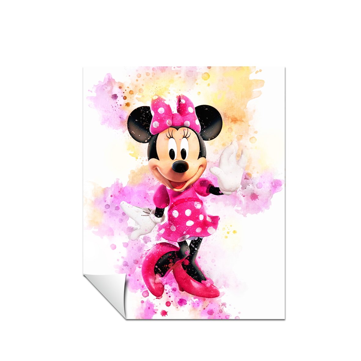 DISNEY Minnie Mouse Acuarelas Mickey Mouse 69
