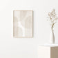Geométrico beige, Decoración boho de arte abstracto 6