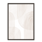Geométrico beige, Decoración boho de arte abstracto 6