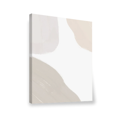 minimalista abstracta, boho beige 7
