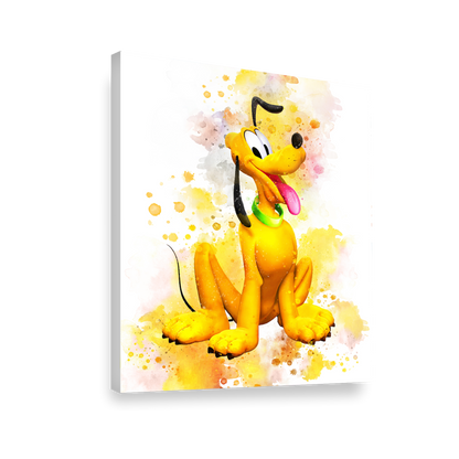 DISNEY Pluto Acuarelas Mickey Mouse 70