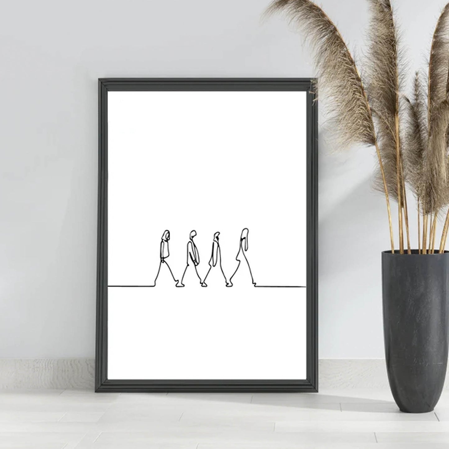 Arte de línea de los Beatles Abbey Road 71