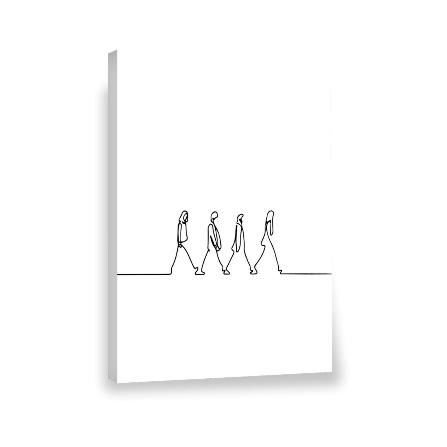 Arte de línea de los Beatles Abbey Road 71