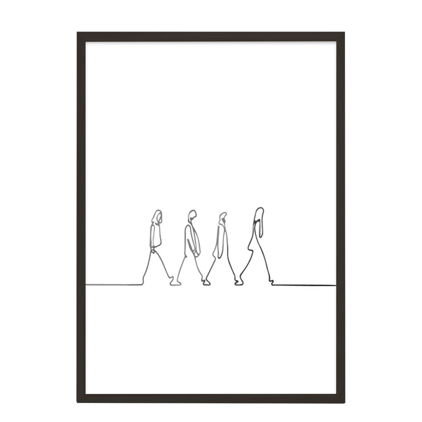 Arte de línea de los Beatles Abbey Road 71