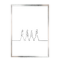 Arte de línea de los Beatles Abbey Road 71