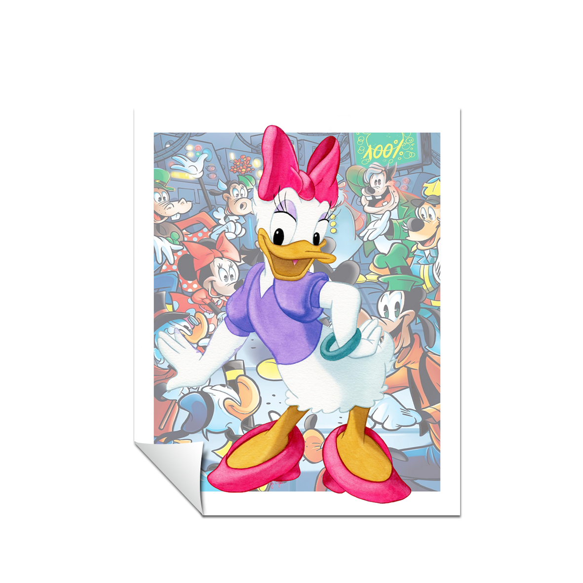 DISNEY Daisy Duck Amigos de Mickey Mouse 72