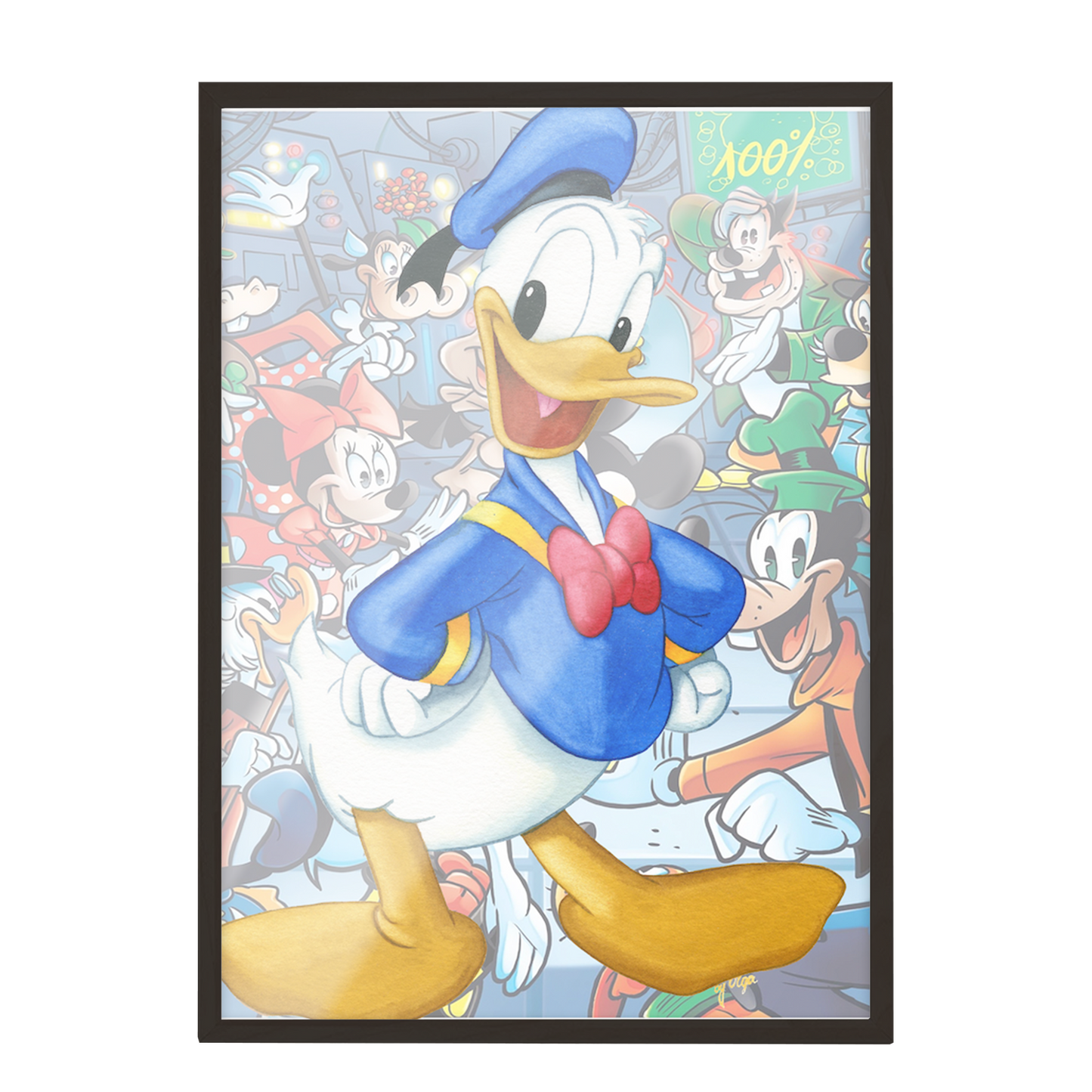 DISNEY Pato Donald Amigos de Mickey Mouse 73