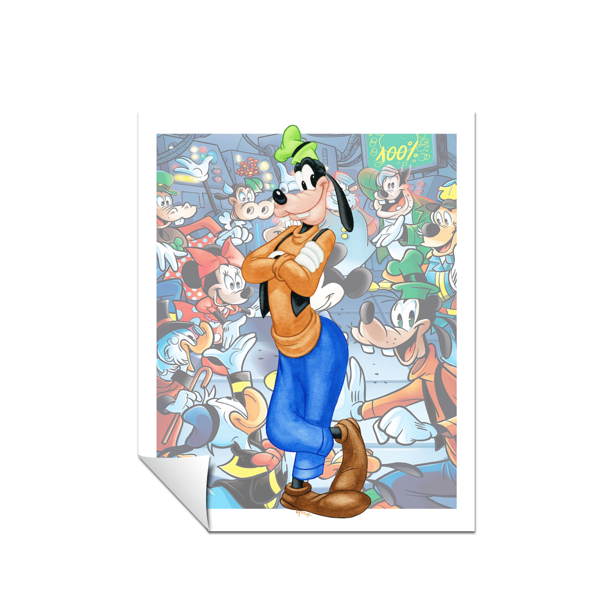 DISNEY Goofy Amigos de Mickey Mouse 74