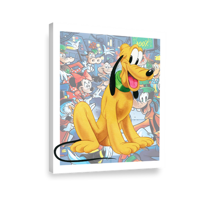 DISNEY Pluto Amigos de Mickey Mouse 77