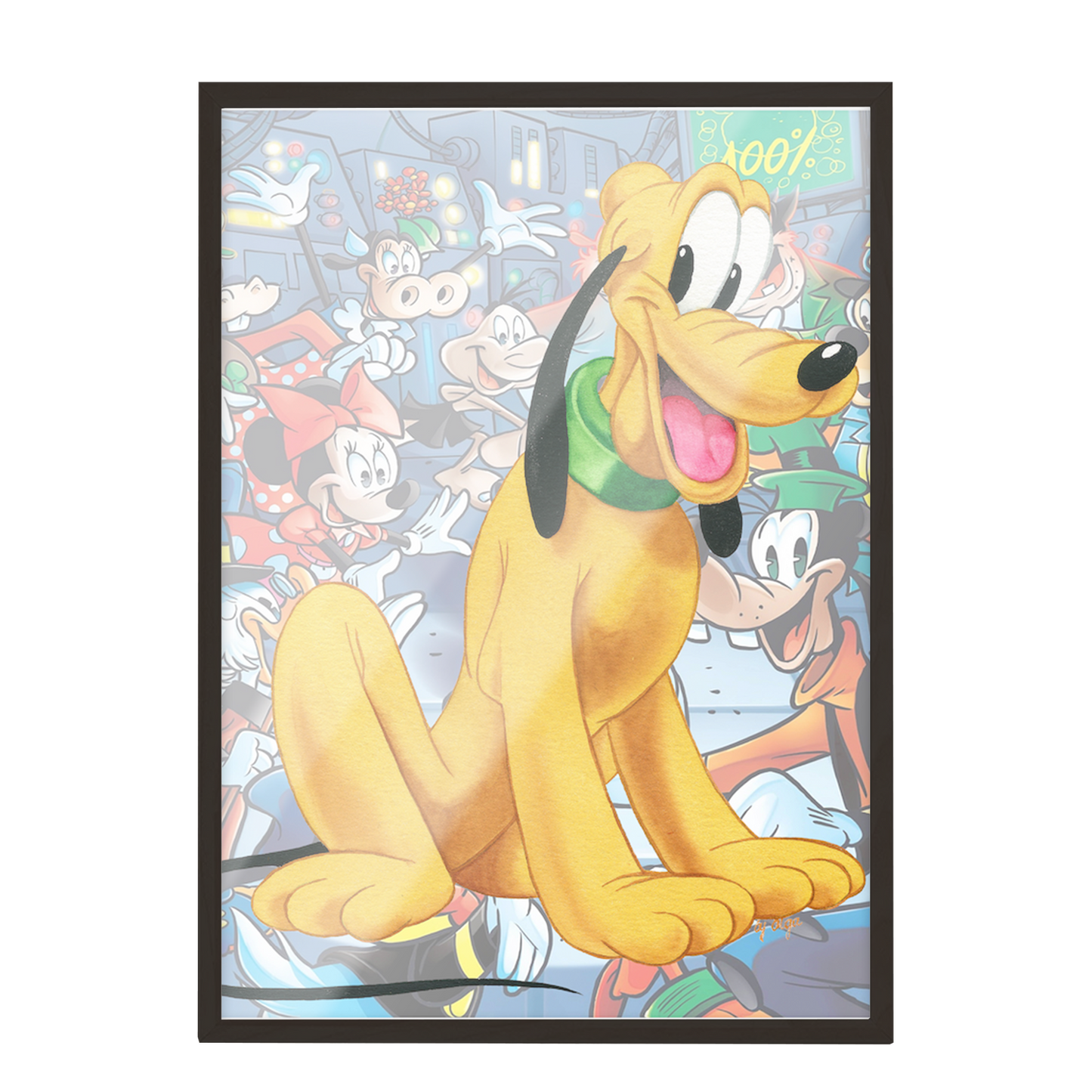 DISNEY Pluto Amigos de Mickey Mouse 77