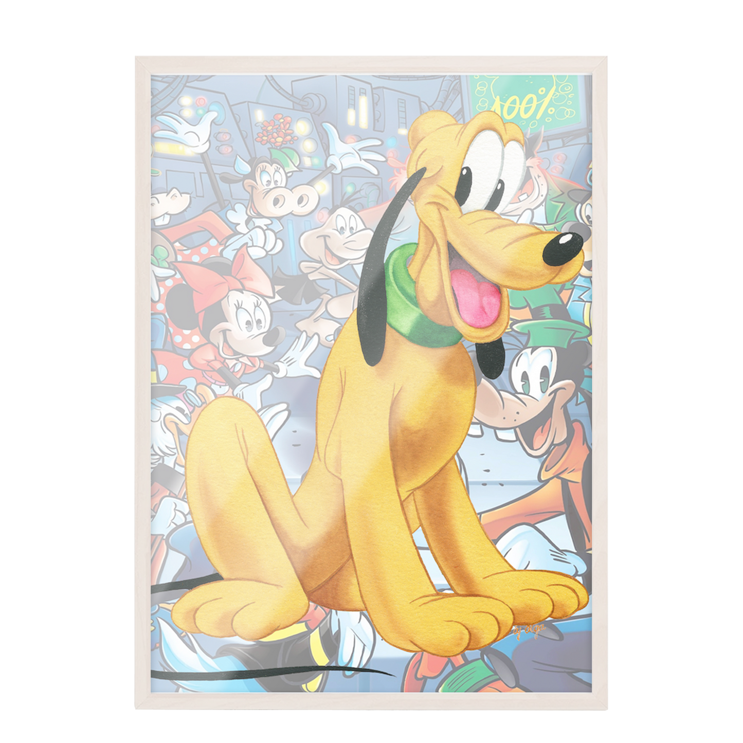 DISNEY Pluto Amigos de Mickey Mouse 77