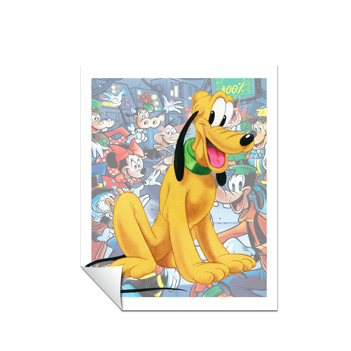 DISNEY Pluto Amigos de Mickey Mouse 77