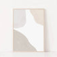 minimalista abstracta, boho beige 7