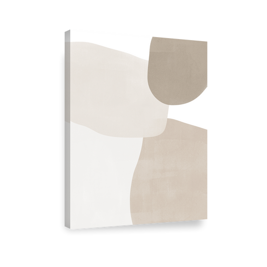 Minimalista abstracta, boho beige 8