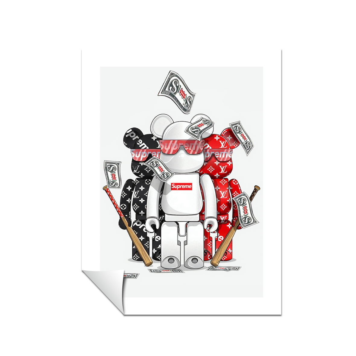 Arte de moda BearBrick, 93