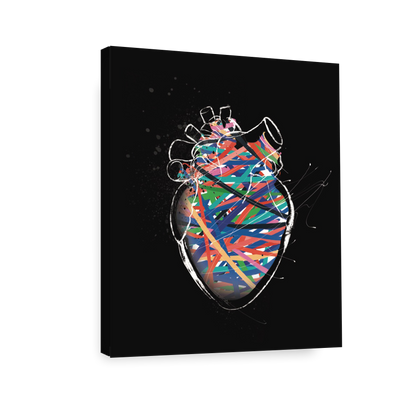 Corazon colores ilustración 97