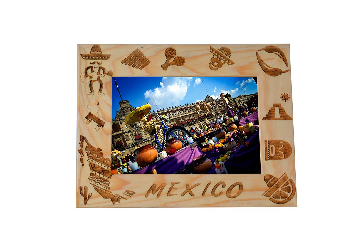Marcos grabados de México