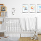 Set 3 Cuadros Animalitos Para Bebe Niño Niña Con Marco