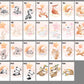 Set 3 Cuadros Animalitos Para Bebe Niño Niña Con Marco