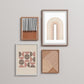 Minimalista abstracta, boho beige 9