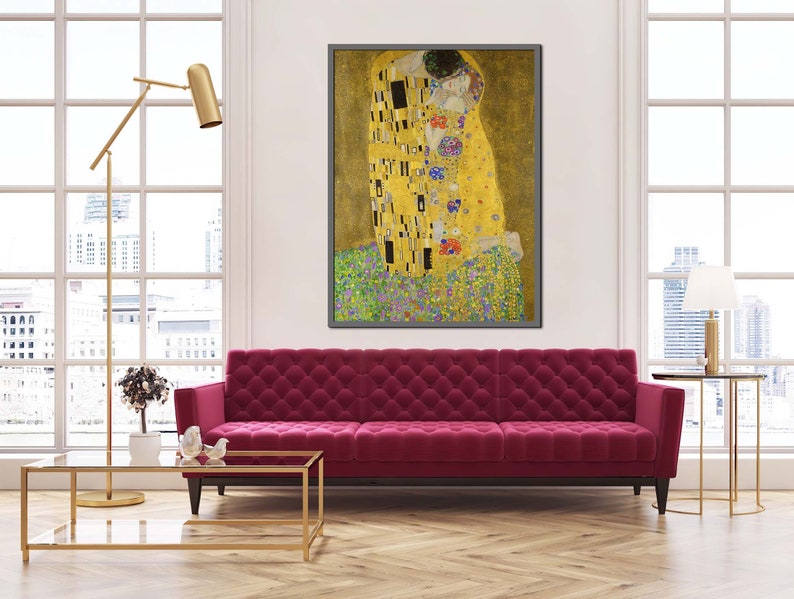 El beso - Gustav Klimt 98